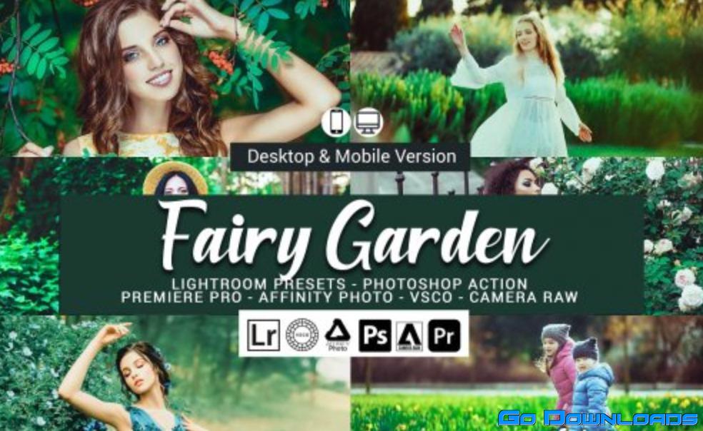 CreativeMarket – Fairy Garden Presets 5689608 Free Download