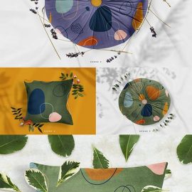 CreativeMarket Pillows vol.4: with floral elements 5367751 Free Download