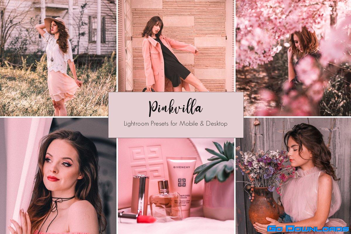 CreativeMarket – Pinkvilla Lightroom presets 5416836 Free Download