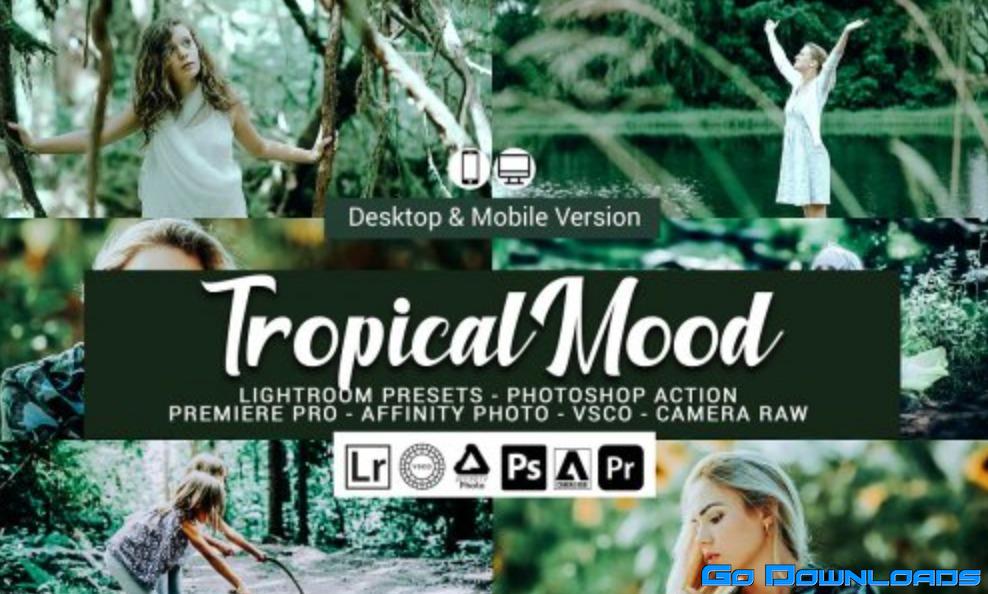 CreativeMarket – Tropical Mood Presets 5689991 Free Download