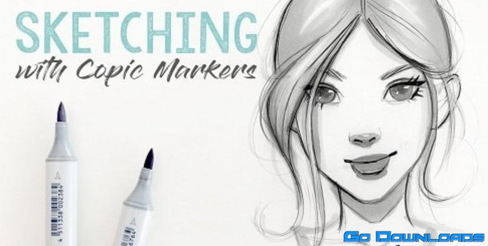 Design a Female Character: Exploring Copic Markers