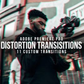 Distortion Transitions Pack | ADOBE PREMIERE PRO