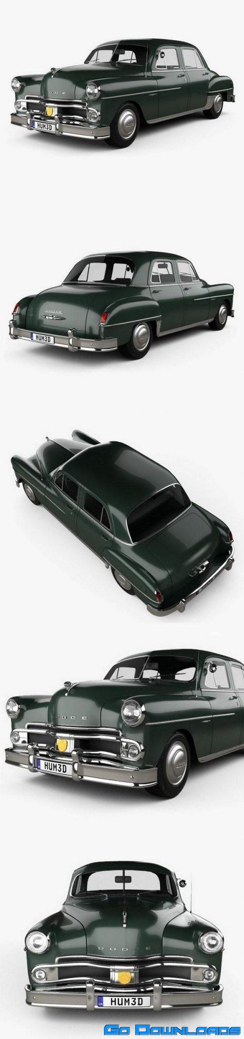 Dodge Coronet sedan 1950 Free Download