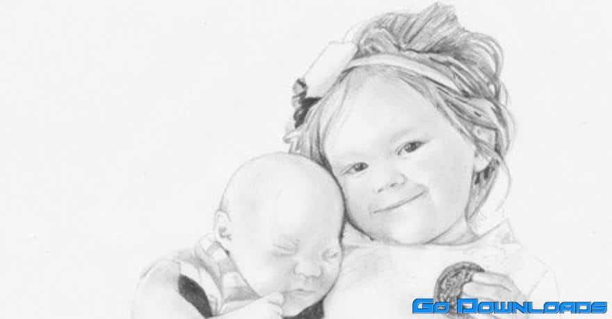 Draw Portraits from a Photograph Free Download