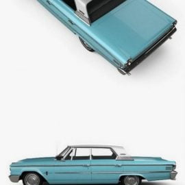 Ford Galaxie 500 hardtop 1963 Free Download