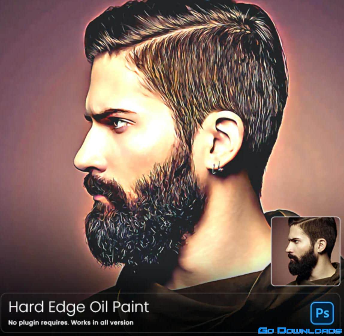 GraphicRiver – Hard Edge Oil Paint 29325768 Free Download