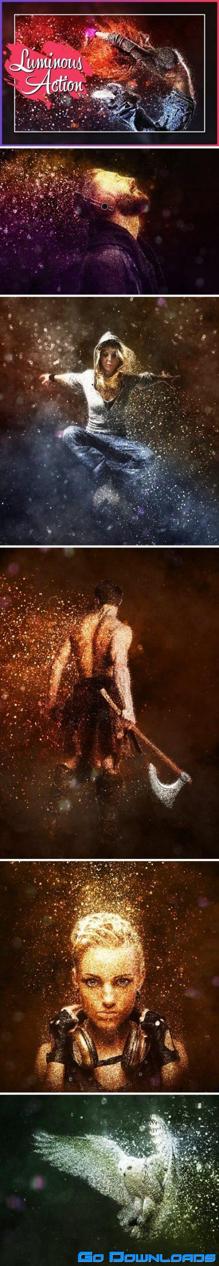 GraphicRiver  Luminous GIF Animated CS4 Photoshop Action 23970848