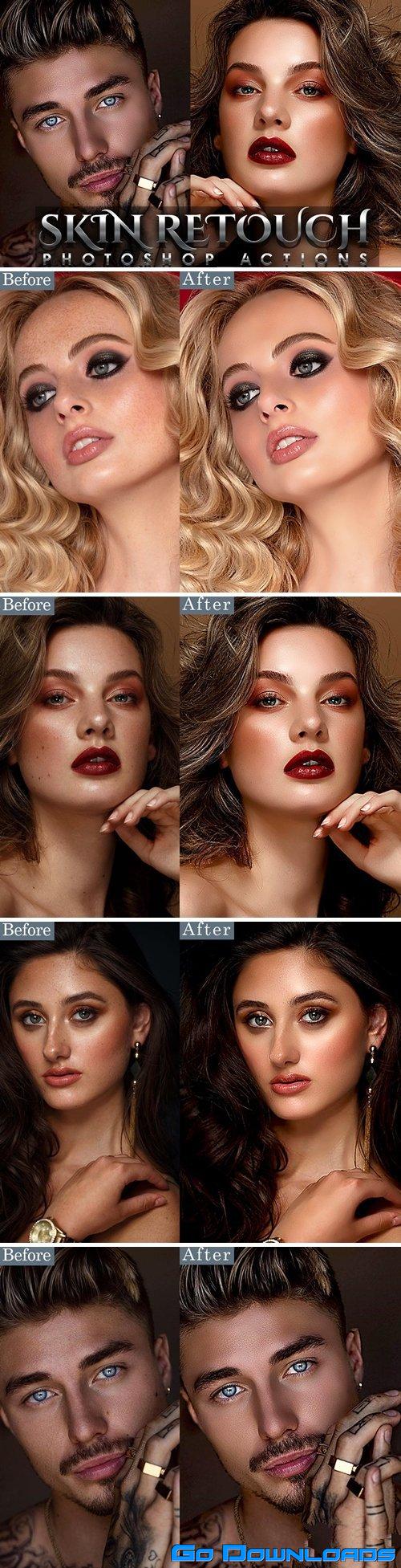 GraphicRiver  Skin Retouching Portrait Photoshop Action 29582806