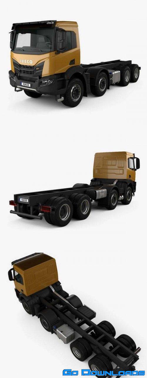 Iveco X-Way Chassis Truck 2020 3D model Free Download