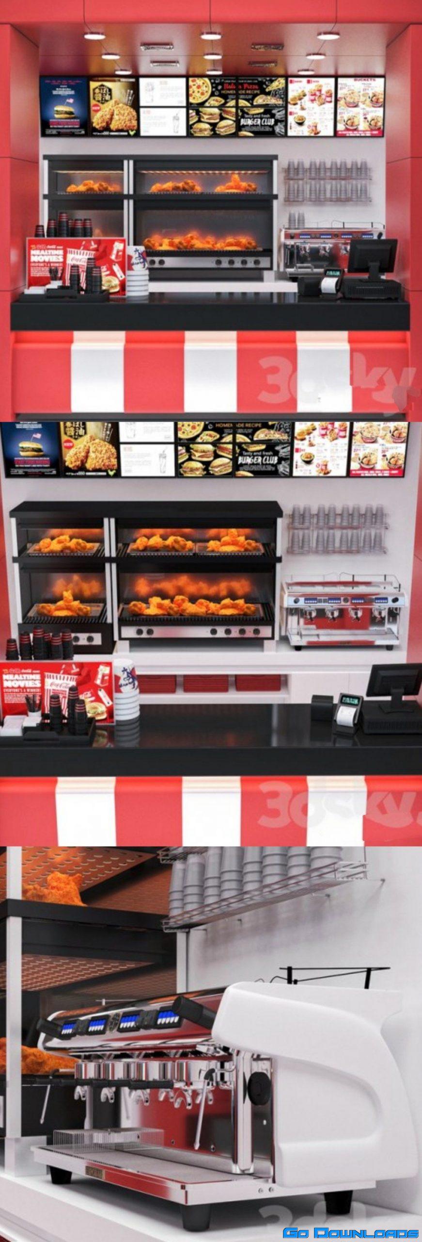 JC Fastfood and Coffee Kiosk 4 Free Download