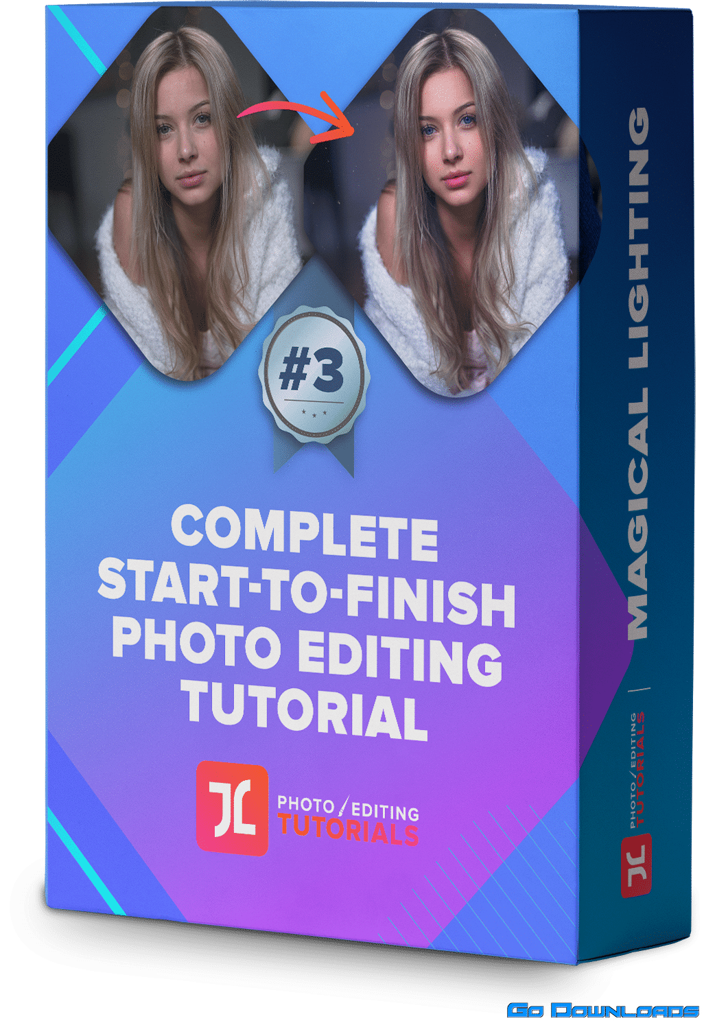 Justin Laurens – Complete Start to Finish Photo Editing: Magical Lighting