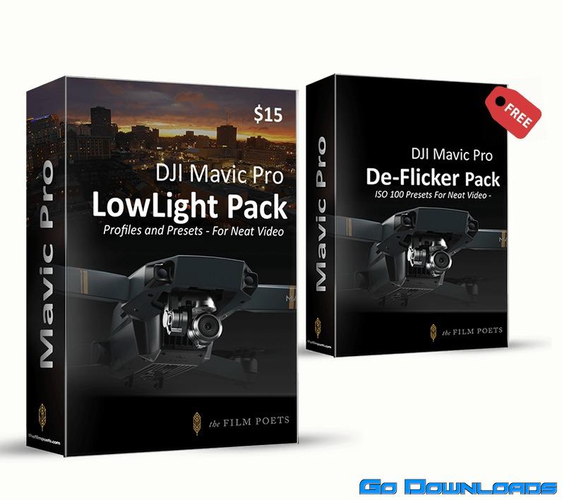 LowLight Pack for DJI Mavic Pro & Neat Video Free Download