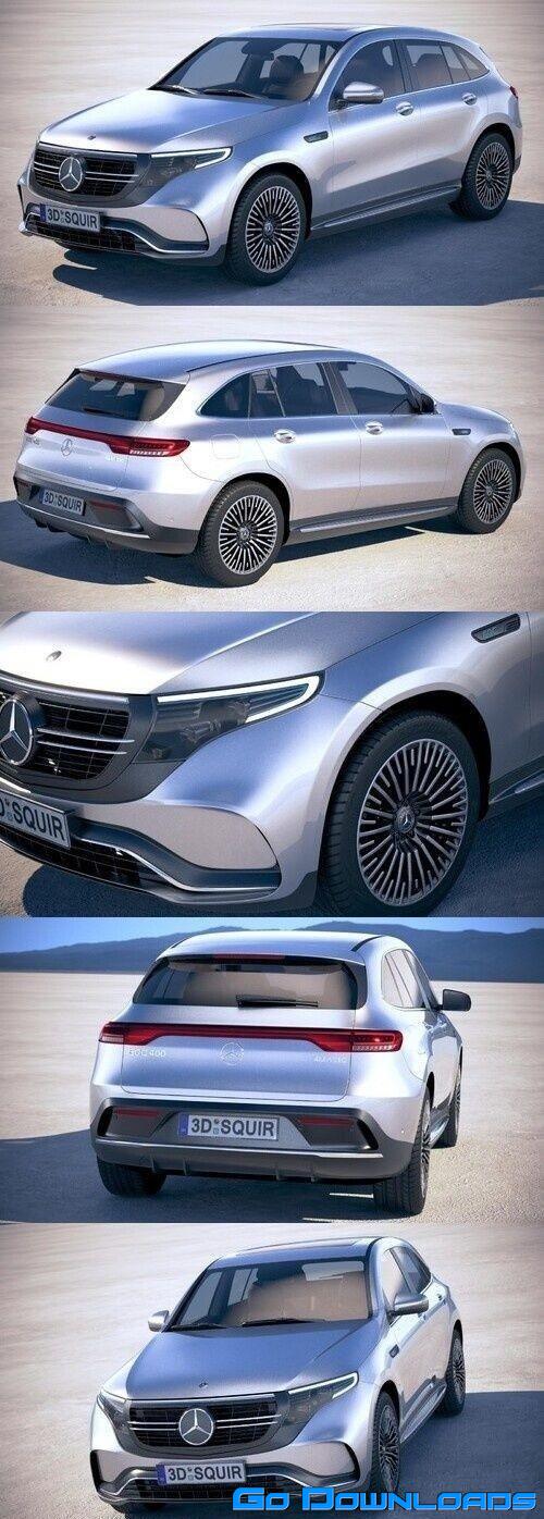 Mercedes-Benz EQC AMG 2020 3D Model Free Download