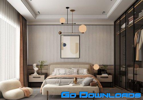 Modern Style Bedroom 564 Free Download