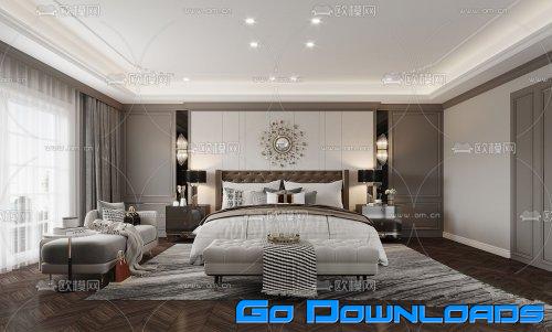 Modern Style Bedroom 573 Free Download