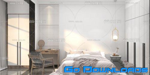 Modern Style Bedroom 574 Free Download