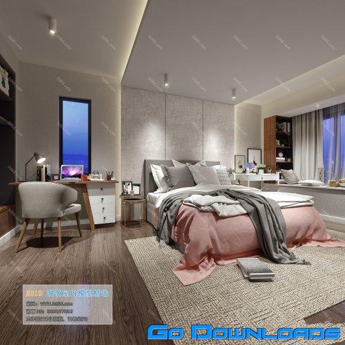 Modern Style Bedroom 578 Free Download