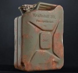 Old Rusty Jerrycan Free Download