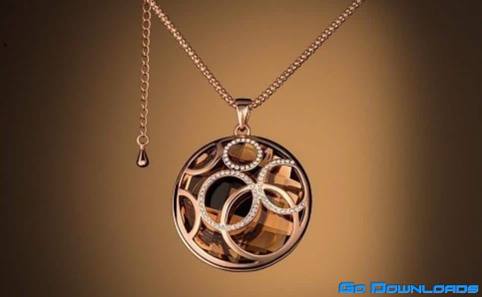 Photigy – Jewelry Photography: Golden Pendant Shot