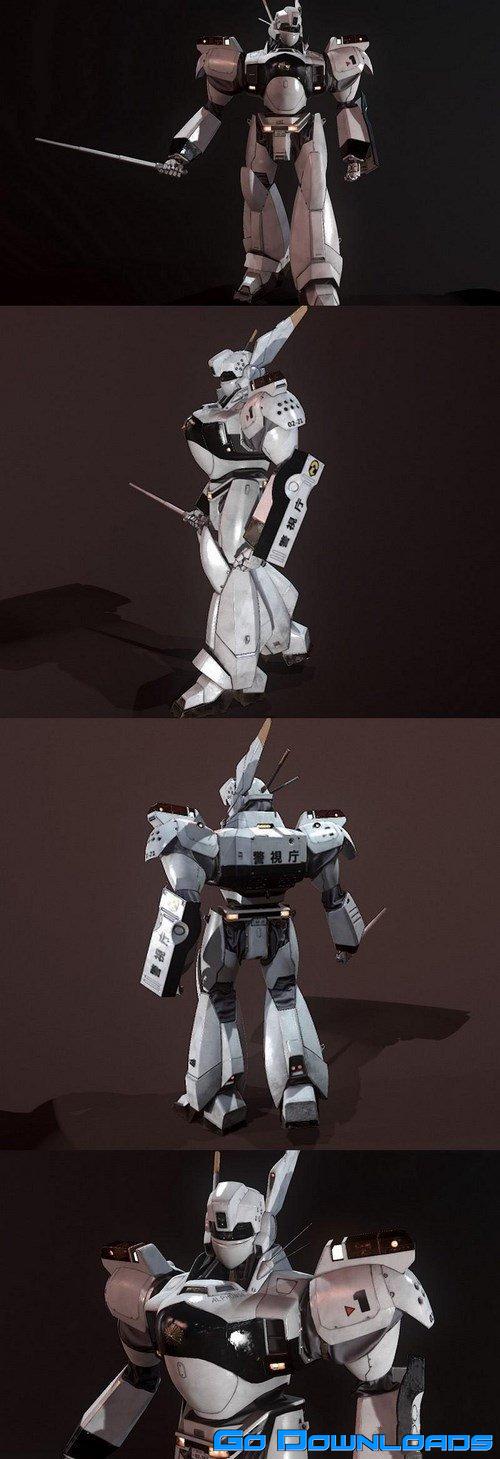 Police Mecha Robot Free Download