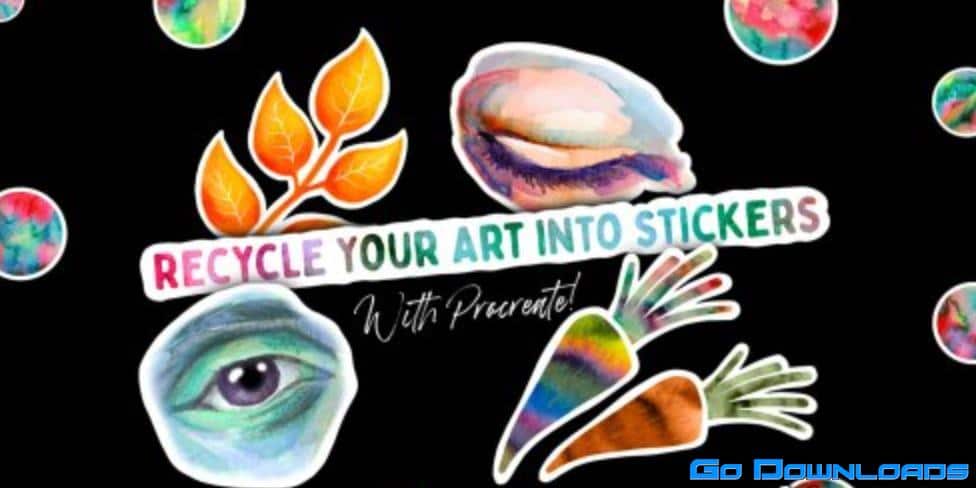 Recycle Your Art with Procreate: Turn Existing Art into Stickers, Labels & More!