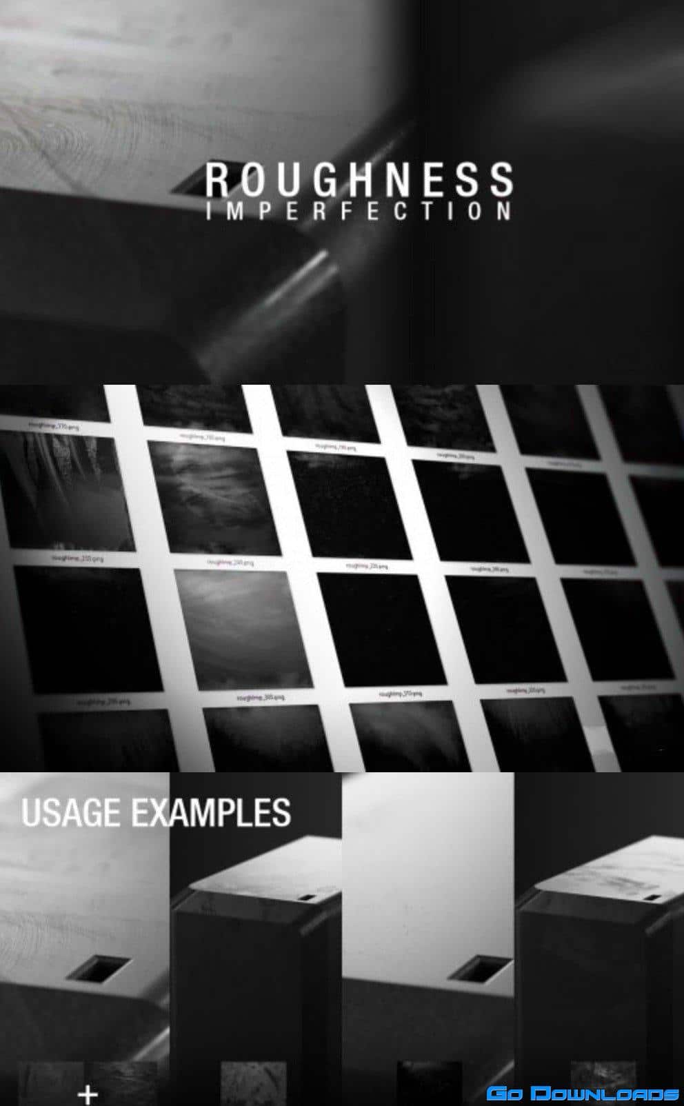 Roughness Imperfection 44 2k Texture maps Free Download