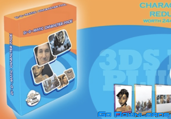 DI O MATIC CHARACTER PACK V1.6 FOR 3DS MAX 2013 Free Download