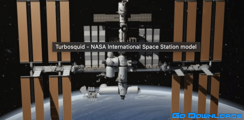 Turbosquid NASA International Space Station model Free Download