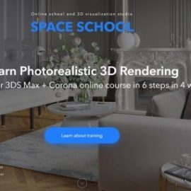 Space School – Photoreal Renders in 3dsMax Corona Free Download