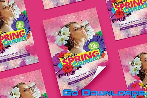 Sping Glamour Party Flyer