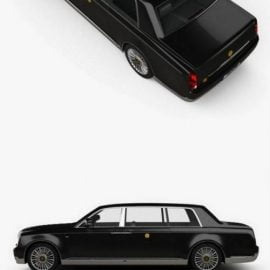 Toyota Century Royal 2006 3D model Free Download