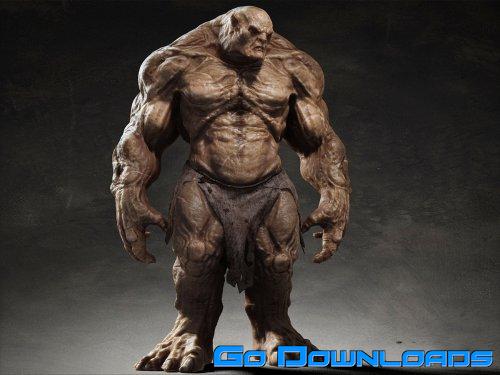 Troll rigged 3D model Free Download