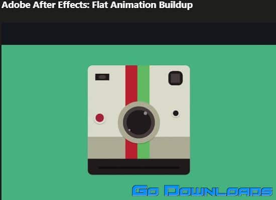 Udemy Adobe After Effects Flat Animation Buildup Free Download