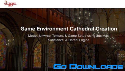 Victory3d 3D Game Environment Cathedral Creation Free Download