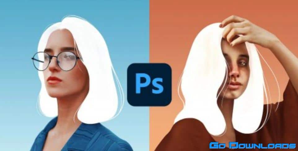 White Hair Portrait Effect (Adobe Photoshop)