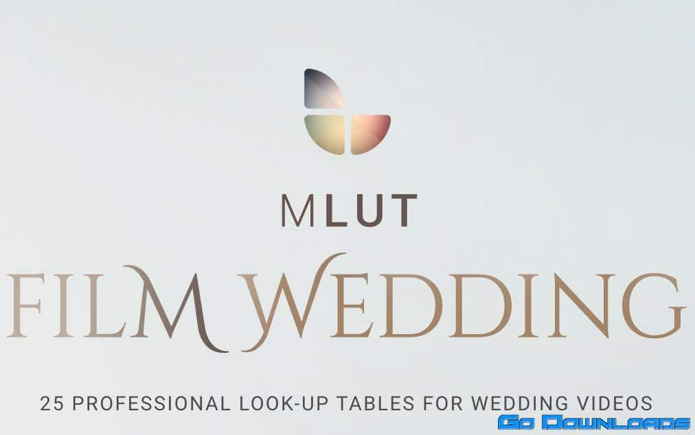 mLUT Film Wedding – 25 Professional LUT Pack Free Download