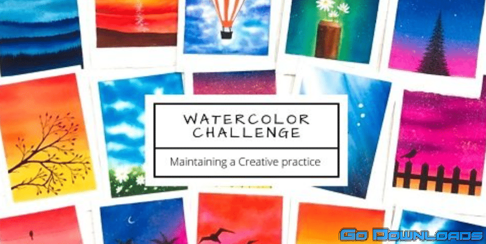 15 Day WATERCOLOR CHALLENGE – Maintaining a Creative Practice