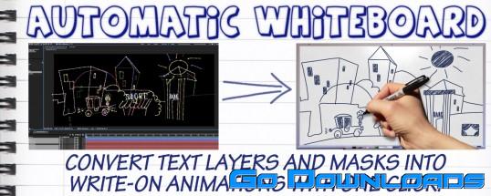 Automatic Whiteboard 1.0 for After Effects (Win/Mac) Free Download