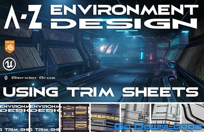 Blendermarket A-Z Environment Design Using Trim Sheets Free Download