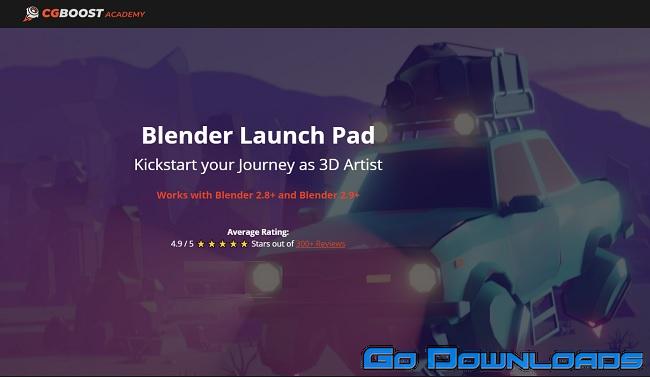 CGBoost Blender 2.8 Launch Pad Free Download