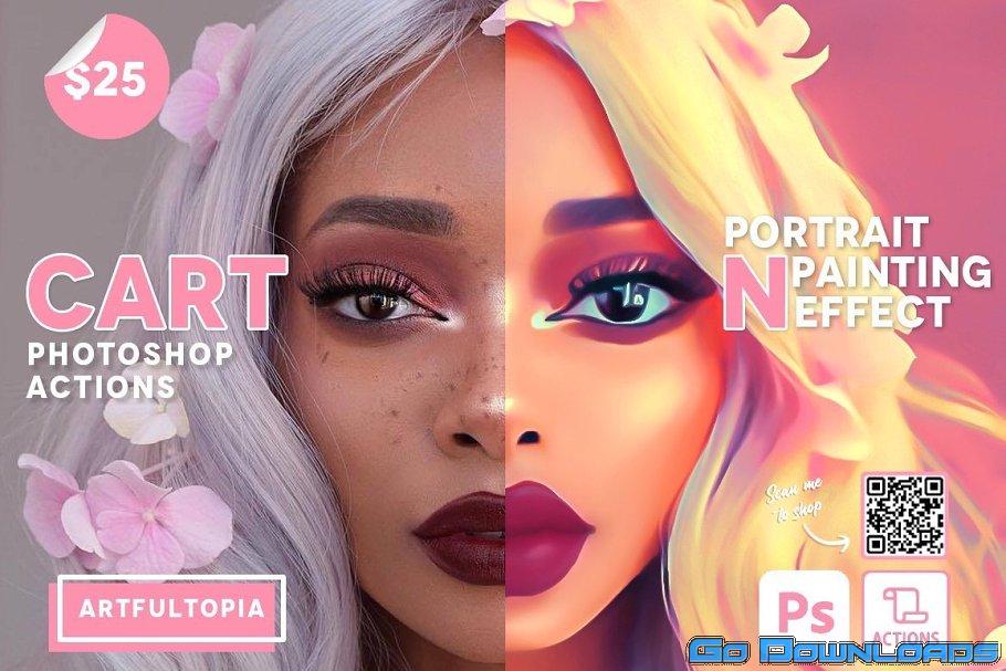 Cartoon Portrait Painting Effect Free Download