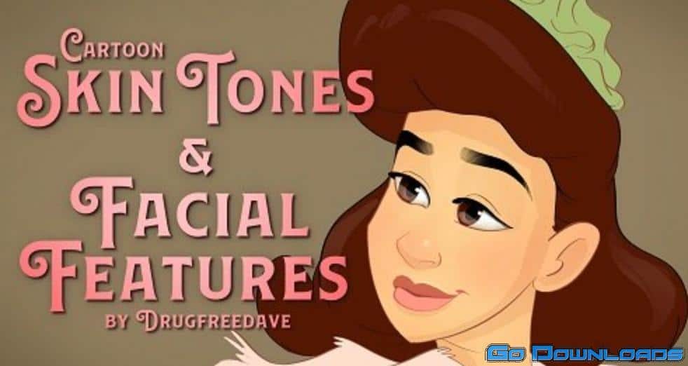 Cartoon Skin Tones & Facial Features in Proreate