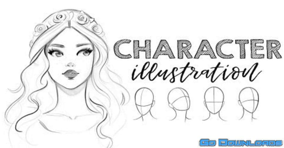 Character Illustration: Drawing Female Portraits in Procreate