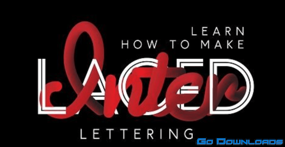 Digital Lettering : Interlaced Lettering In Photoshop Free Download