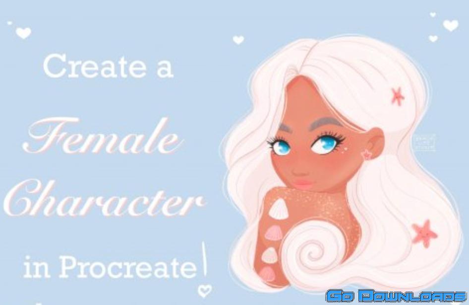 Digital Portrait: Create a Female Character using Procreate