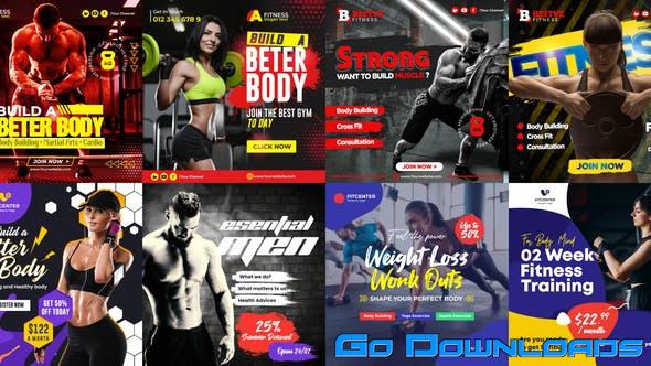 Fitness Promo Instagram Post Free Download