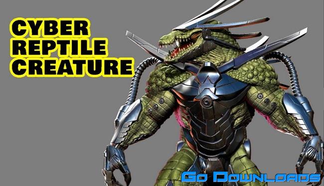 FlippedNormals – Cyber Reptile Creature Course Volume 1 and 2 Free Download