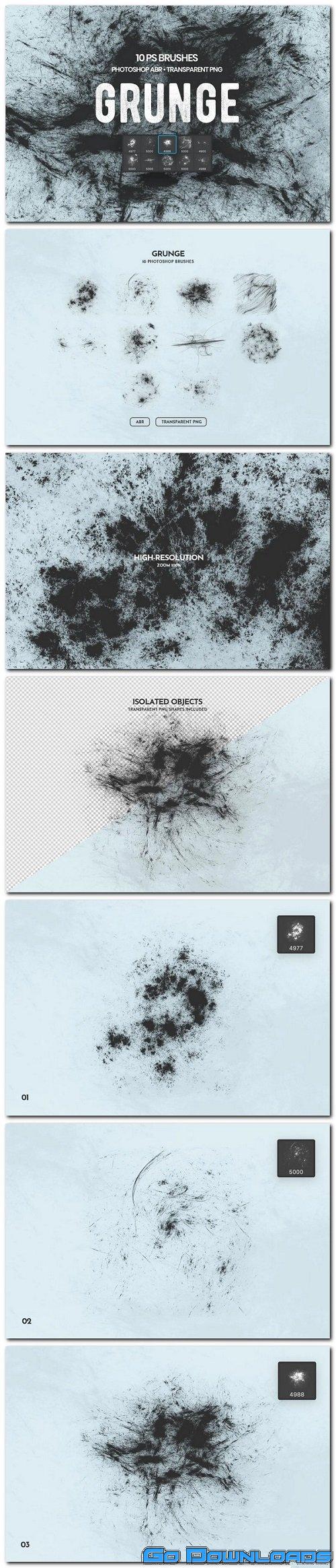 Grunge Photoshop Brushes Free Download