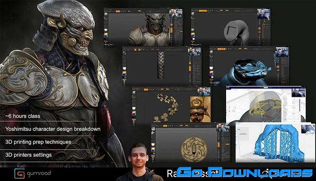 Gumroad Statues/Collectibles and 3D Printing Class by Raf Grassetti Free Download