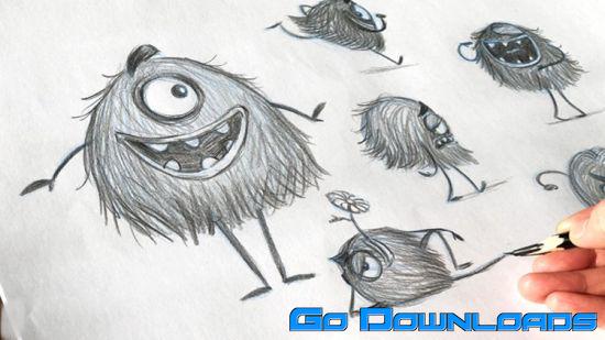 How to draw Cartoony Monsters Free Download